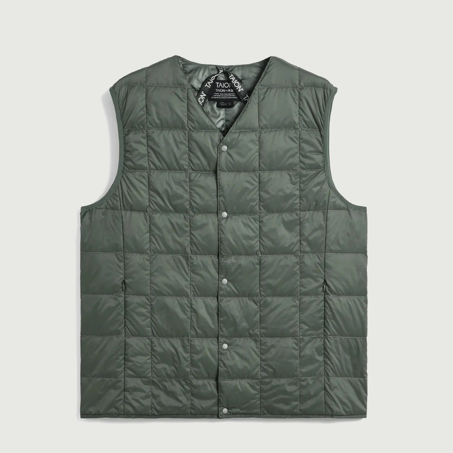 V-Neck Button Down Vest