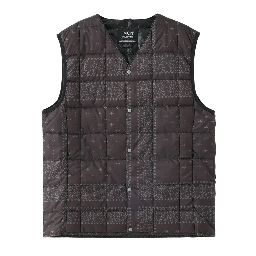 V-Neck Button Down Vest