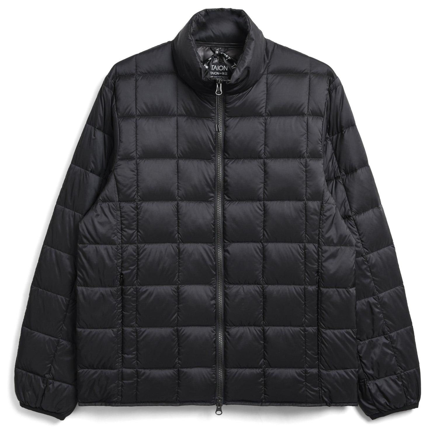 Hi Neck W-Zip Down Jacket