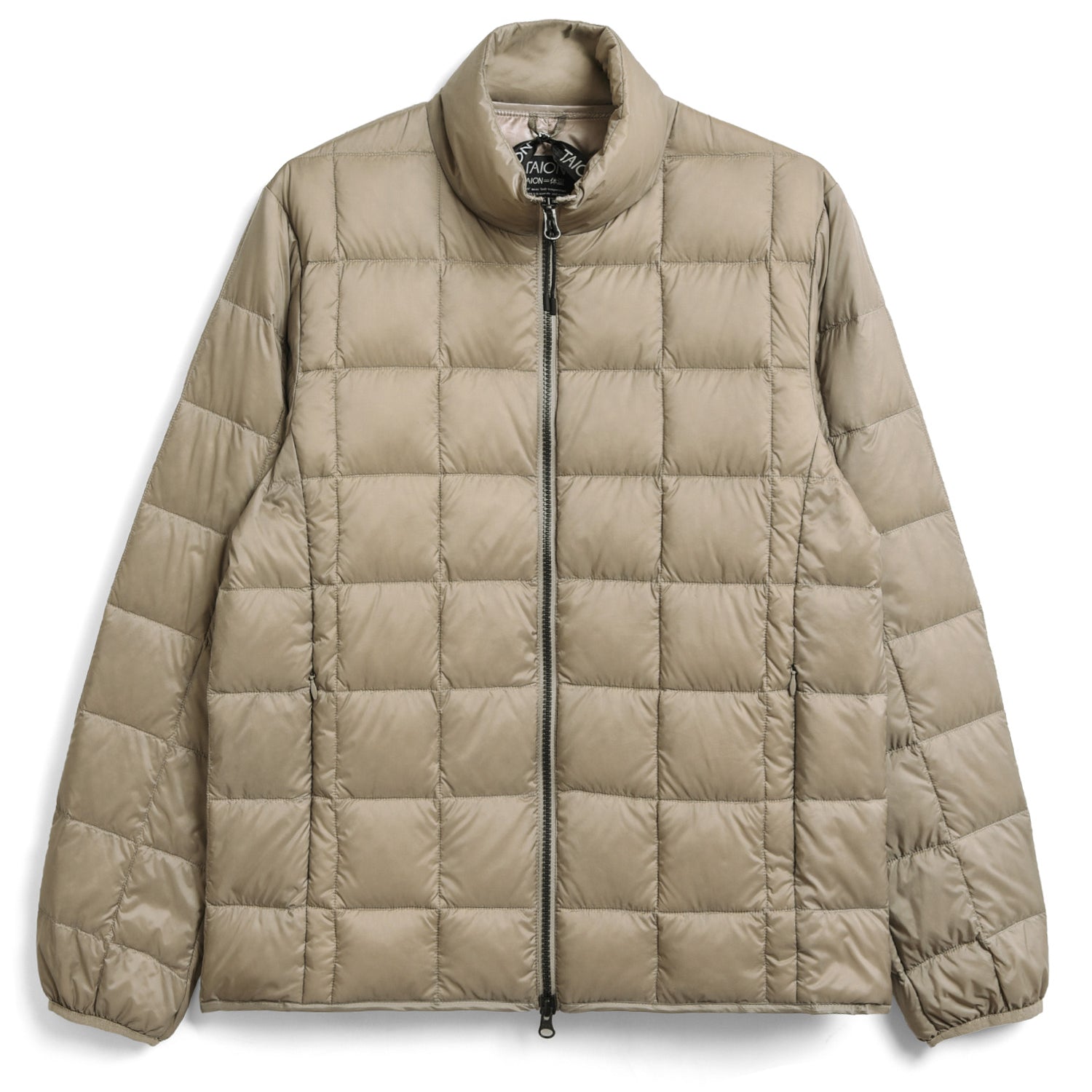 Hi Neck W-Zip Down Jacket