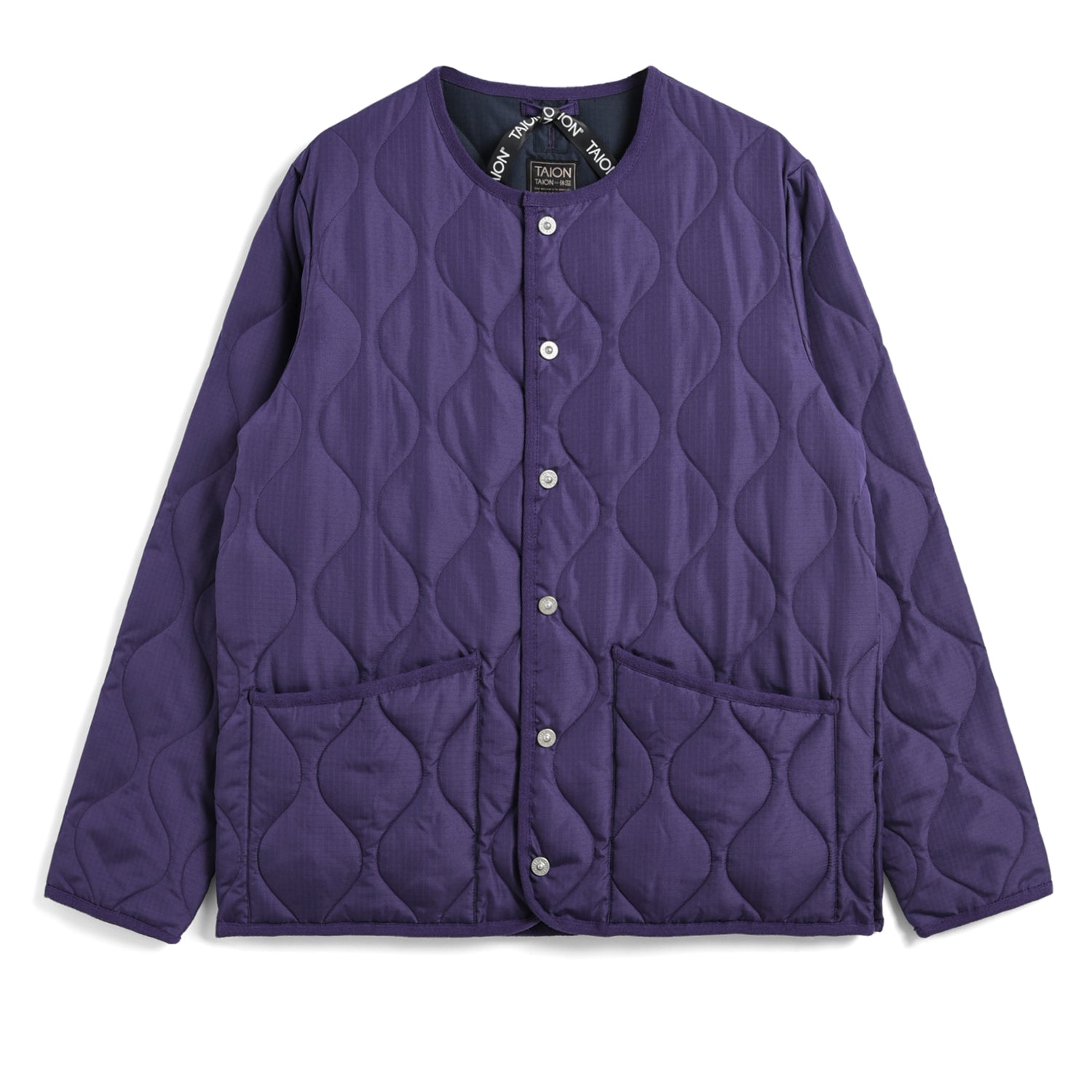 Military Crew Neck Down Jacket (Hard Shell)