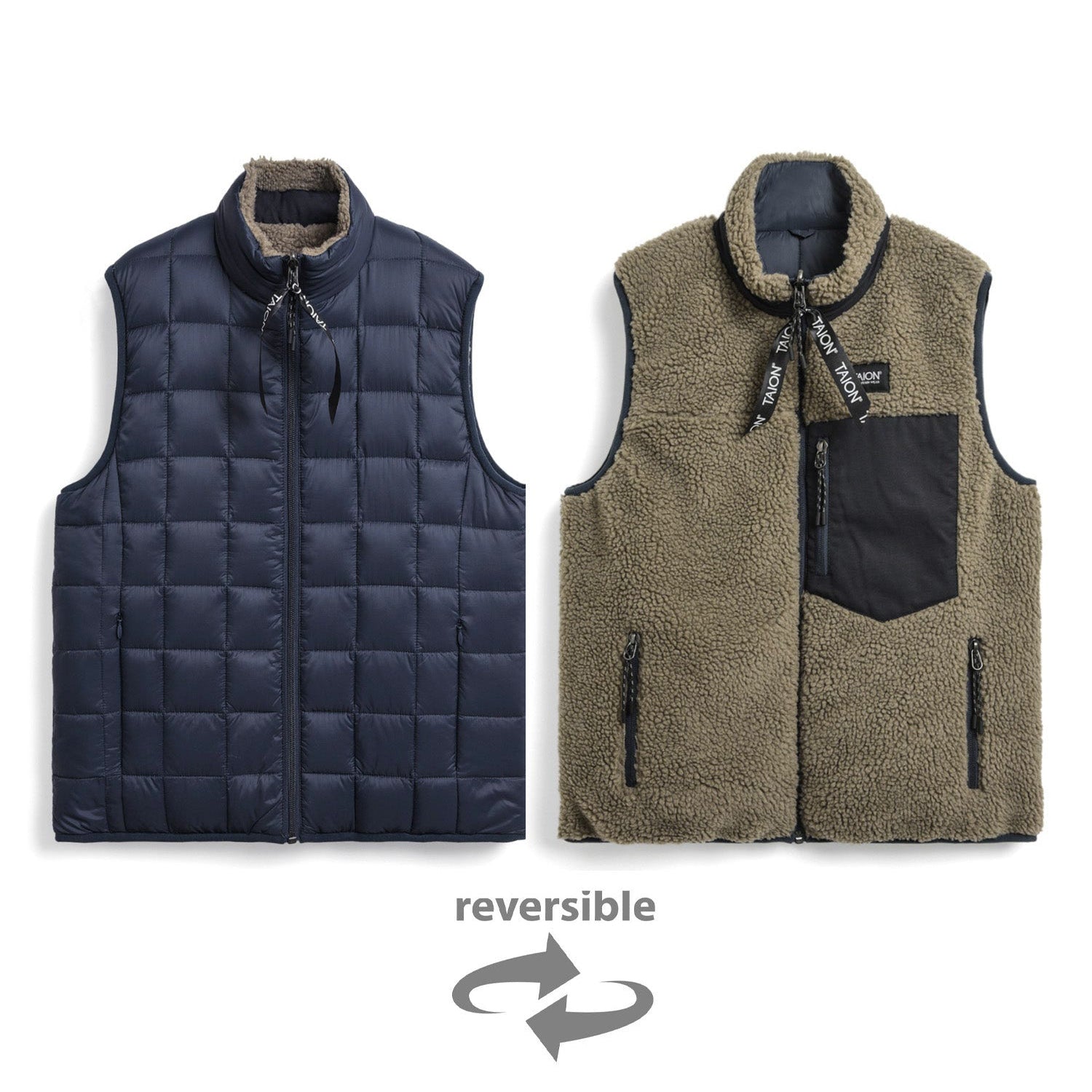 Down x BOA Reversible Vest