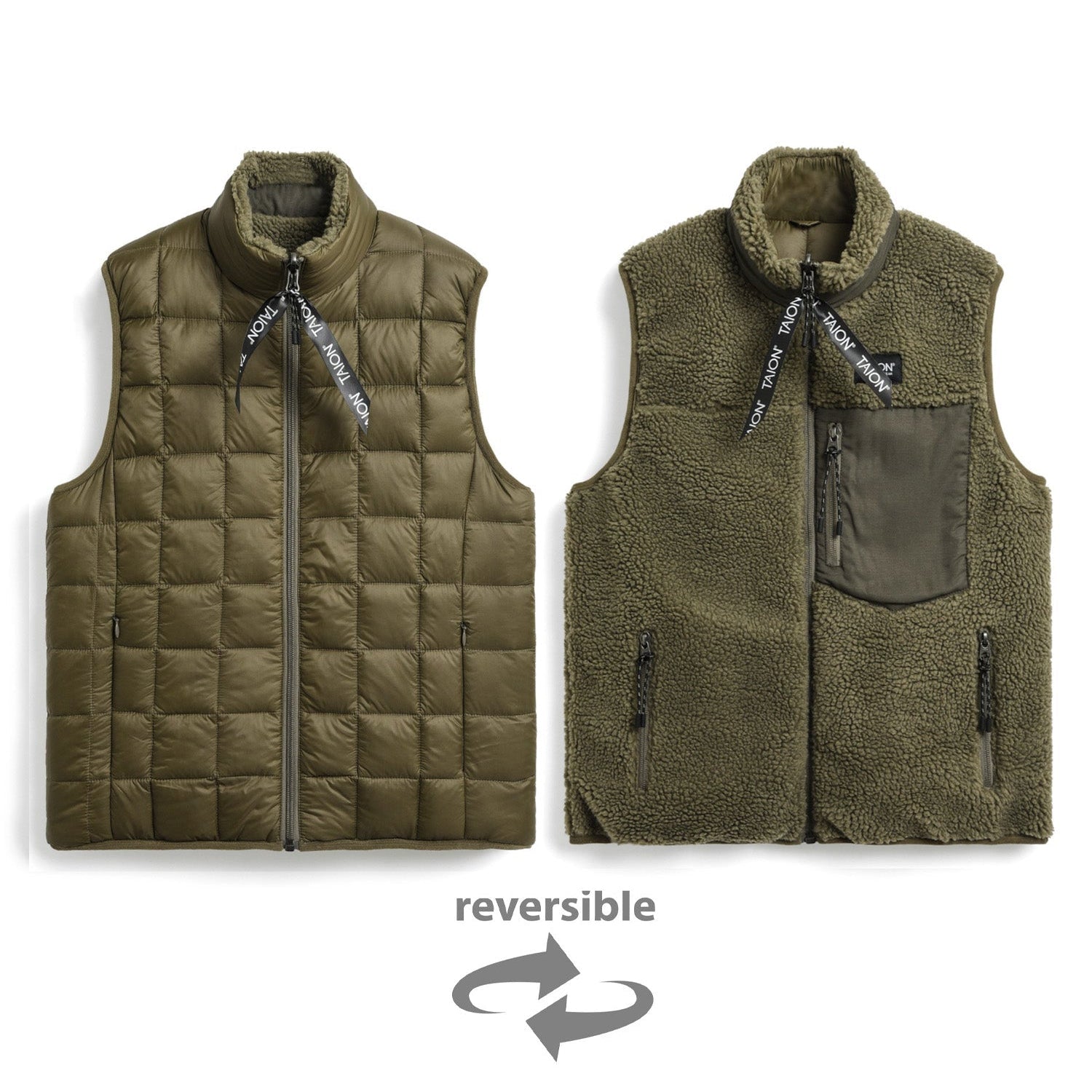 Down x BOA Reversible Vest