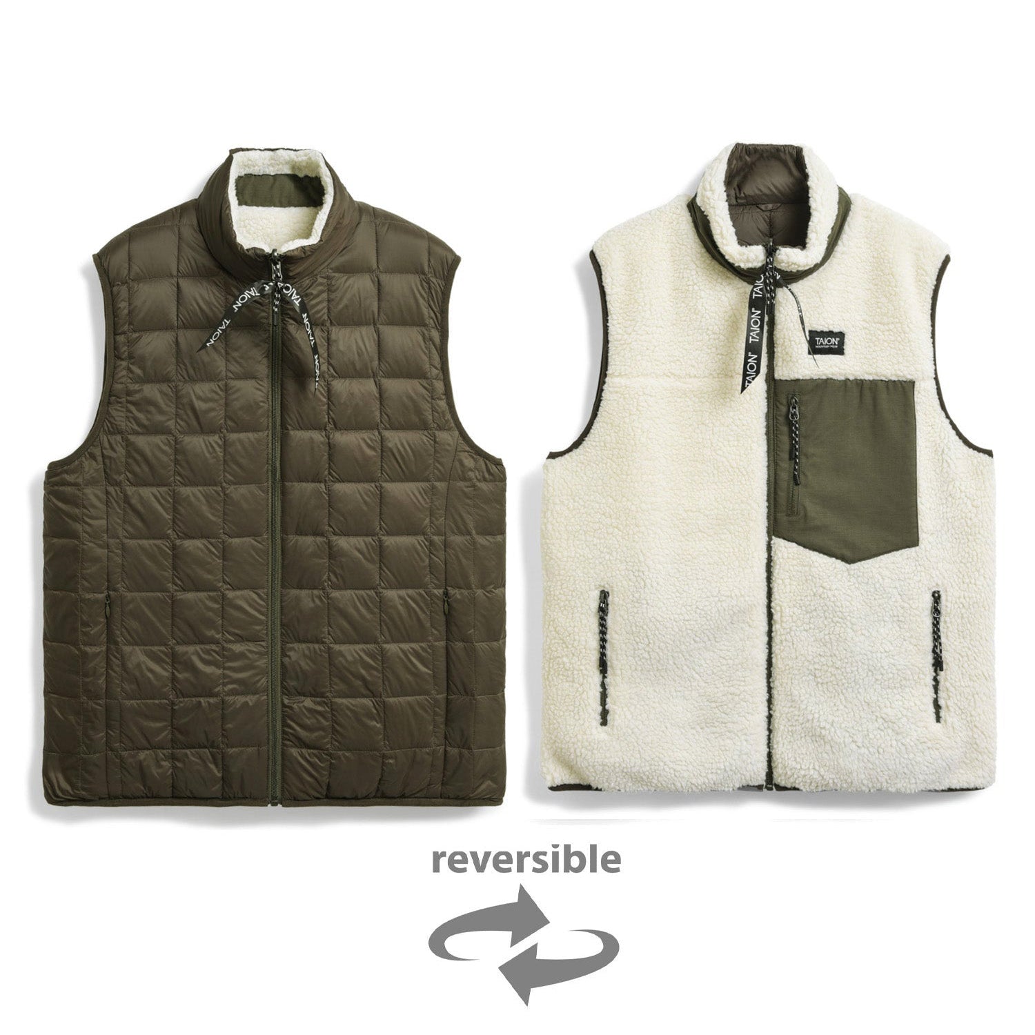 Down x BOA Reversible Vest